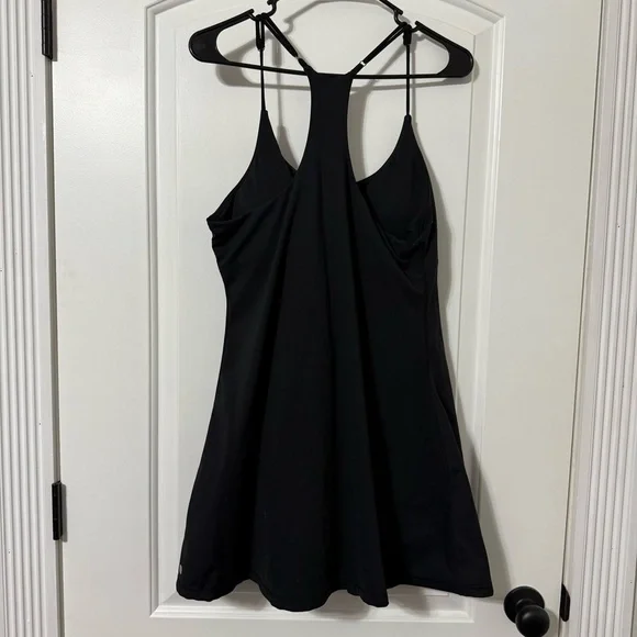 Z By Zella Black Active Dress Women’s Size Large Built In Bra And Shorts - Picture 6 of 6